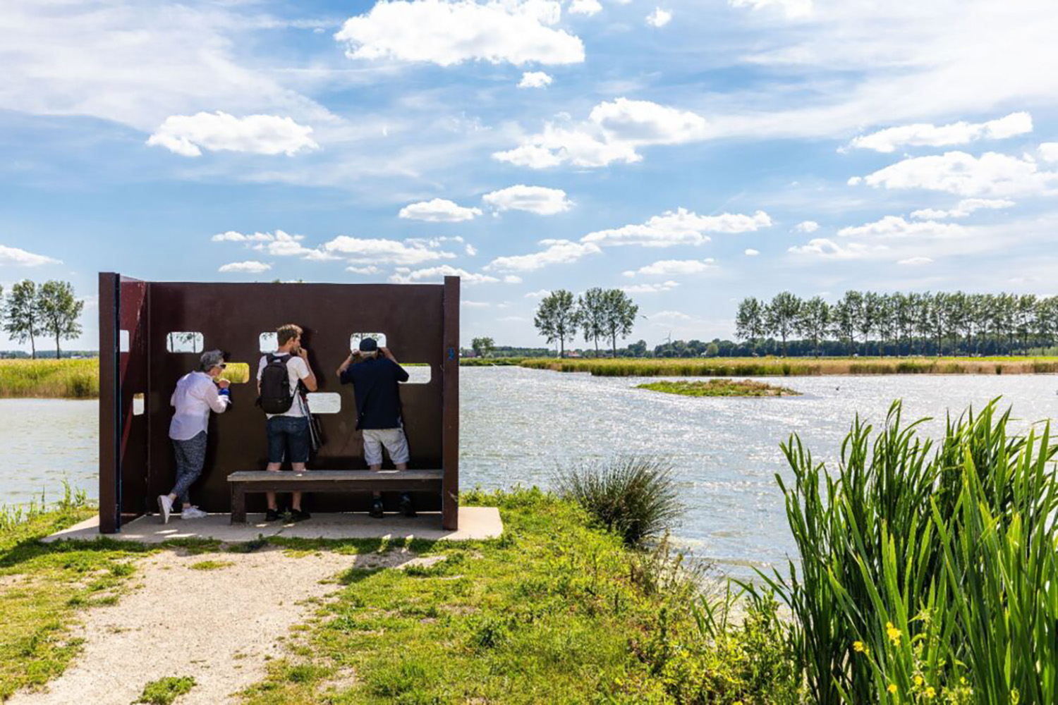 Vogelscherm in Waterrijk Oost